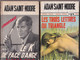 ADAM SAINT MOORE - Lot De 22 Romans De Cet Auteur De Romans Policiers Fleuve Noir - 1926 - 2016 - Lots De Plusieurs Livres