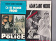 Delcampe - ADAM SAINT MOORE - Lot De 22 Romans De Cet Auteur De Romans Policiers Fleuve Noir - 1926 - 2016 - Paquete De Libros