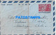 155465 JAPAN JAPON OSAKA COVER AEROGRAMME CIRCULATED TO CHILE POSTAL STATIONERY NO OSTCARD - Aérogrammes