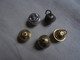 Vintage - 5 Petits Grelots, Clochettes - Bells