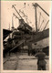 ! Foto 7x10 Cm, Photo, Hafen Stettin, Schiff, LKW, Wehrmacht, 2. Weltkrieg, Militär, Militaria, Militaire - Pommern