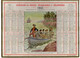 CALENDRIER GF 1943 - La Pérouse Explorateur Tué En 1788, Dessin De L.Beuzon, Imprimerie Oller Puteaux - Grand Format : 1941-60