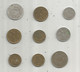 Monnaie , MAROC ,  Empire Chérifien,  1,2,5,10 Francs , 2 Scans , LOT DE 9 MONNAIES - Lots & Kiloware - Coins