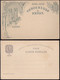 India's Centennial 1898 Postal Stationery  "SÉ DE LISBOA" TIMOR  3 AVOS - Zonder Classificatie