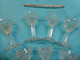 Lot De 9 Petits Verres Ancien - Glasses