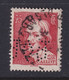 Perforé/perfin/lochung France 1935 No 306 POP  ... Provinces - Other & Unclassified