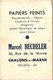 Calendrier Publicitaire 1939 PAPIERS PEINTS MARCEL BECHELER, 38 Rue De La Marne à Châlons-en-Champagne 3 Scans - Small : 1921-40