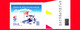 Nuovo - MNH - ITALIA - 2021 - Campionati Del Mondo Di Sci Alpino A Cortina D’Ampezzo – B Zona 1 - Alfanumerico - 2021-...: Nieuw/plakker