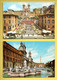 ITALIE . ROMA . " PIAZZA DI SPAGNA " & " PIAZZA NAVONA " . 2 CPM - Réf. N°29270 - - Collections & Lots