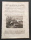 1865 L'ALOUETTE - CHASSE AU MIROIR - LES TROIS RÉGNES DE LA NATURE N° 92 - HISTOIRE NATURELLE - Revistas - Antes 1900