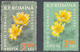 RUMÄNIEN 1959 Einheimische Flora Adonisröschen 3,20 L Gest. ABART FEHLENDE FARBE - Plaatfouten En Curiosa