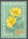 RUMÄNIEN 1959 Einheimische Flora Adonisröschen 3,20 L Gest. ABART FEHLENDE FARBE - Abarten Und Kuriositäten