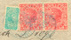 VICTORIA 1905 1/2 D + 1 D (2x) Cover To SUNSTEDT Near KÖNIGSLUTTER CENSORSHIP - Lettres & Documents