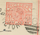 VICTORIA "26 - CHILTERN / VICTORIA" Rare Duplex Postmark VF QV 1/2 D Wrapper - Briefe U. Dokumente