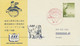 JAPAN 1957 Rare First Direct Flight With SAS "TOKYO Via NORDPOL - STOCKHOLM" - Poste Aérienne