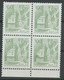 Delcampe - JUGOSLAWIEN 1976/81, Ohrid Nationalmuseum 3 Postfr. Kab.-Viererblöcke, ABARTEN: - Imperforates, Proofs & Errors