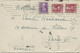 ESPAGNE - LETTRE AFFRANCHIE N° 581 +N° 582 X2 -  ANNEE 1939 -AVEC OBLITERATION CENSURE AU DOS - Republicans Censor Marks