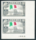 LIBERIA 1958 Präsident Tubmans Besuch In Europa 10C Italienische Flagge ABARTEN - Liberia