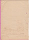 260824 / Bulgaria 1903 - 50 St. (1903) Revenue Fiscaux , Application To The Telegraph Post Office Stanimaka Asenovgrad - Lettres & Documents