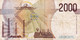 ITALY 2000 LIRE 1990 P-115 VF "free Shipping Via REGULAR Air Mail (buyer Risk)" - 2.000 Lire