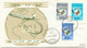 LIBYEN 1965 Gründung Der Königlich Libyschen Luftfahrtgesellschaft Karte ABART - Libyen