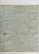 Bayonne Pour Figueras (catalogne). Retour Par Perpignan Sur Même Pli. Cursives Et Taxes Manuelle.Texte A Lire. - 1801-1848: Precursores XIX