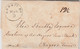 Stampless Cover, Annaps (Annapolis) Md (Maryland) Black Postmark, To Hagers Town (MD), 3 March 1819, 12 1/2c Rate - …-1845 Prephilately