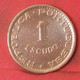 SAINT THOMAS Y PRINCIPE 1 ESCUDOS 1962 -    KM# 18 - (Nº41253) - São Tomé Und Príncipe