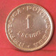 SAINT THOMAS Y PRINCIPE 1 ESCUDOS 1962 -    KM# 18 - (Nº41253) - Sao Tome Et Principe
