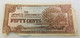 Delcampe - (20/3/2021) 3 Different Used Banknote From Japan (as Seen On Scans) 5 - 10 & 50 - Japan