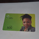 BENIN-(BJ-GLO-REF-001)-mobile Prepaye-(2)-(500fcfa)-(10023-00530-30980)-used Card+1card Prepiad Free - Benin