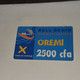 BENIN-(BJ-ORE-REF-0002a)-oremi Blue-(27)-(2500fcfa)-(0206-462-777-8936)-used Card+1card Prepiad Free - Bénin