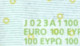 S  ITALIA 100 EURO J023 A1 -  FIRST POSITION - TRICHET   UNC - 100 Euro