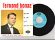 Vinyle 45T EP 4 Titres Fernand Bonaz Et Son Orchestre Chante Et Joue Pochette Dédicacée  Soder 20537 Avec Languette - Instrumental