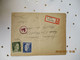 Lot De 4 Lettre Recommande Guerre 39.45  Duisbourg Pour Neuilly Sur Seine - Guerre De 1939-45