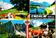 7801 - Tirol - Engalm Am Grossen Ahornboden , Falkenhütte , Sylvensteinersee , Mehrbildkarte - Gelaufen 1997 - Vomp