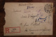 1929 Apolda La Courneuve France Einschreiben Deutsches Reich Allemagne Cover Germany Taxe - Cartas & Documentos