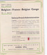 Delcampe - TRES BEAU DOCUMENT TIMETABLE AND FARES  APRIL TO  OCTOBER BELGIAN AIR LINES REF 70462 - 1900 – 1949