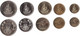 Vanuatu - 5 Pcs X Set 5 Coins 1 2 5 10 20 Vatu 1999 - 2009 UNC Lemberg-Zp - Vanuatu