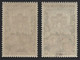 France Arc Du Carroussel N°1189b** 15 FR Variété Arc De Triomphe Bleu Violet Avec Normal Pour Comparaison Signé Calves - Unused Stamps
