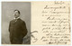 Danemark.esperanto.portrait Photographique D'un Membre Contrecollé Sur La Carte.circulé Le 8-6-1906. - Esperanto