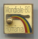 1980. World Bowling Championship Romania, Vintage Pin, Badge, Abzeichen - Bowling