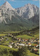 1442) LERMOOS - Tirol - M. Sonnenspitze Wampeter Schrofen U. MARIENBERG - Häuser Kirche - Lermoos