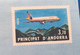 ANDORRE PRINCIPAT D'ANDORRA Poste Aérienne Aérogramme  Timbre 3.70 Entiers Postaux  -☛Marcophilie -Europe   -neuf *** - Airmail