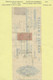 FISCAUX DE MONACO EFFET DE COMMERCE N°3  15C BRUN Percé En ZIG ZAG 1924 - Fiscales