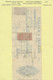 FISCAUX DE MONACO EFFET DE COMMERCE N°3  15C BRUN Percé En ZIG ZAG 1924 - Revenue