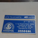 Senegal-(SN-SON-0006-sen-06)-blue& Silver-(8)-(40units)-(205G22515)-used Card+1card Prepiad Free - Senegal