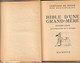 Livre-COMTESSE De SEGUR -BIBLE D'une GRAND-MERE  Tome 1 Et 2:  Hachette; Biblio. De La Jeunesse) Jaquette,rabats Intacts - Bibliothèque De La Jeunesse