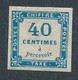 DX-837: FRANCE: Lot Avec Taxe N°7* Aminci 2ème Choix - 1859-1959 Nuovi