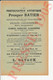 Publicité 1905 Photographie Prosper Batier Limoges Ets Peinture Devaux 71 Avenue Garibaldi 231CH28 - Non Classificati